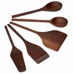 Outils de cuisine Pure en bois - Set de 5