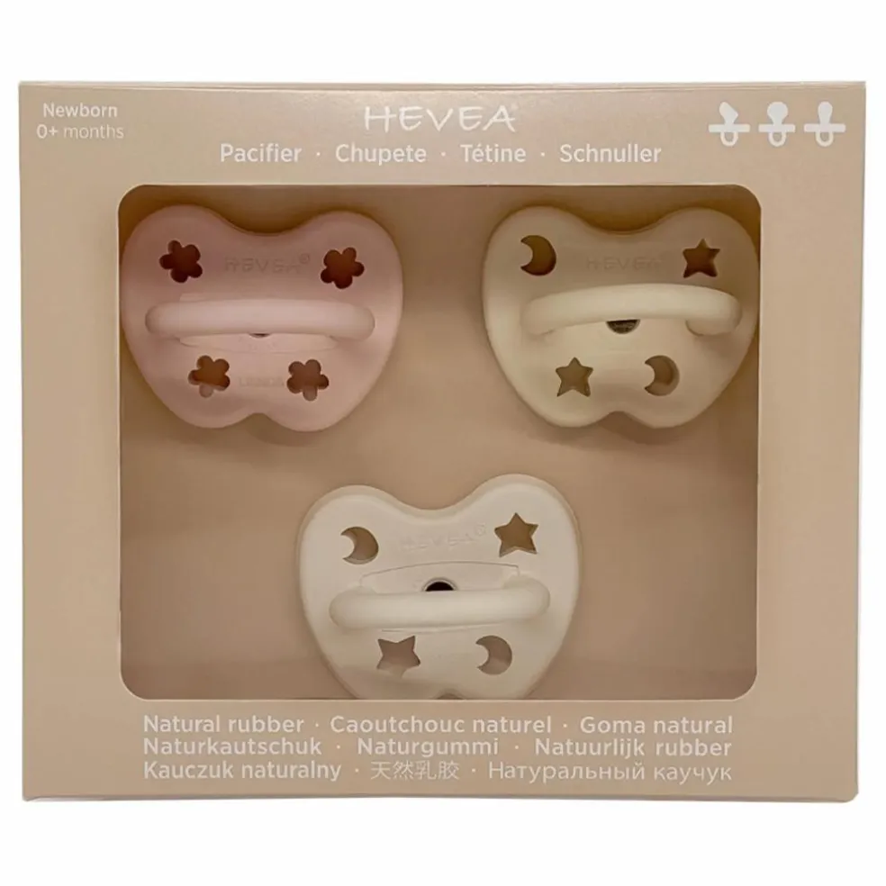 Pack découverte de 3 tétines | Rose poudré