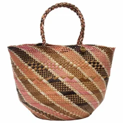 Panier Canasto New Stripes Small | Orange