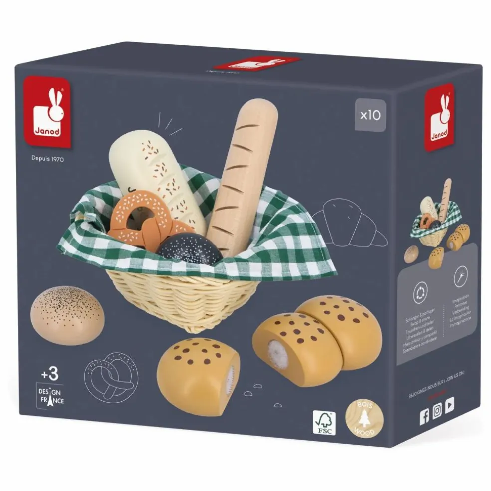 Panier de boulangerie - Mamie Soleil