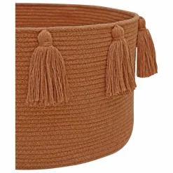 Panier de rangement à pompons | Marron clair