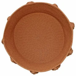Panier de rangement à pompons | Marron clair