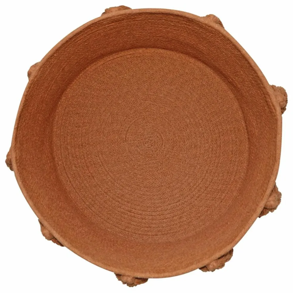 Panier de rangement à pompons | Marron clair