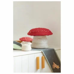 Panier de rangement Champignon | Rouge