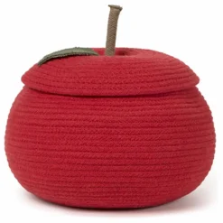 Panier de rangement Pomme | Rouge