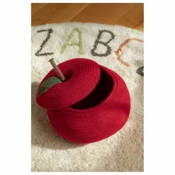 Panier de rangement Pomme | Rouge