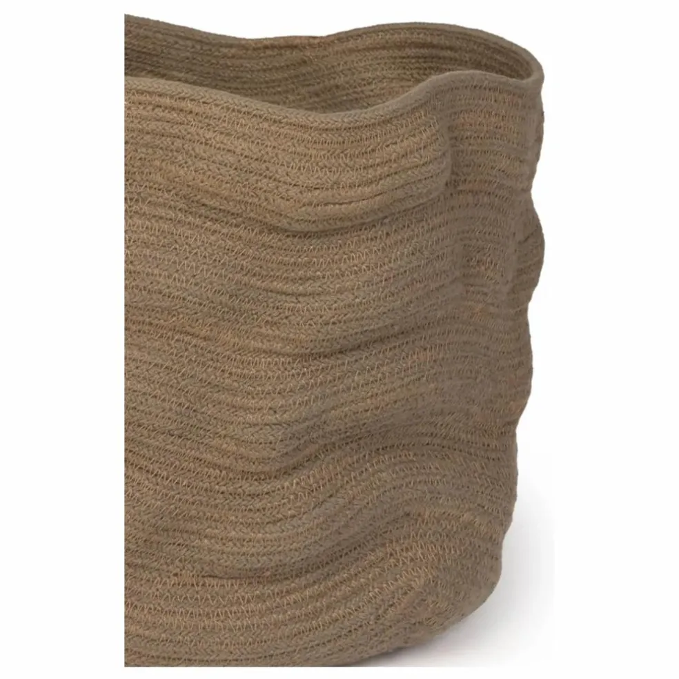 Panier de rangement Stonewashed | Marron