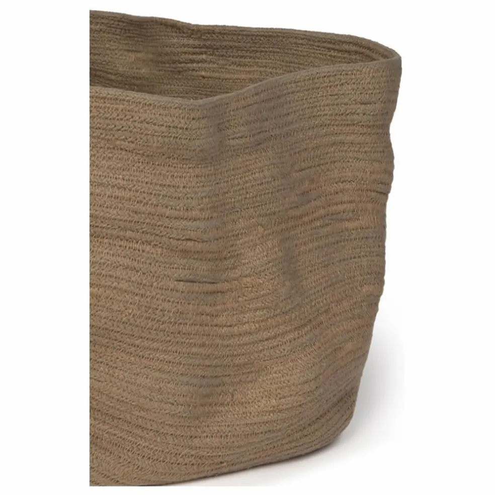 Panier de rangement Stonewashed | Marron