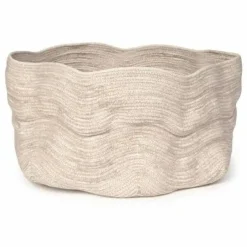 Panier de rangement Stonewashed | Ecru