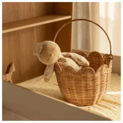 Panier en rotin Petal