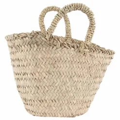 Panier enfant en feuille de palmier