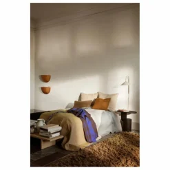 Panier mural en rotin - set de 2