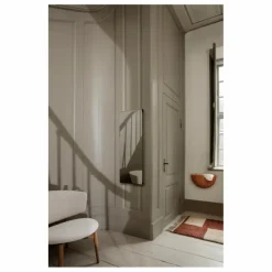 Panier mural en rotin - set de 2