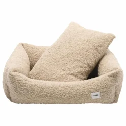Panier pour chien en bouclette Snozy | Beige