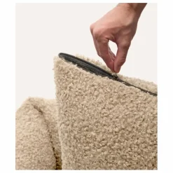 Panier pour chien en bouclette Snozy | Beige