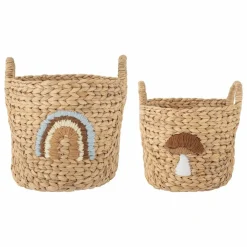 Paniers de rangement Agnes - Set de 2 | Beige
