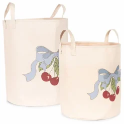 Paniers de rangement Cherry - Set de 2 | Rose