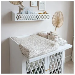 Paniers de rangement matelassés Lierre - set de 2