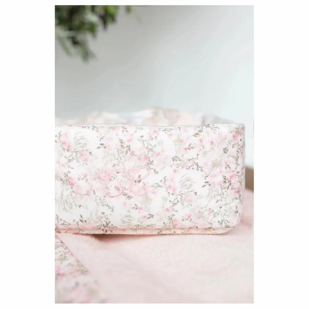 Panière Jardin Hivernal | Rose