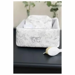 Panière Toile de Jouy | Gris