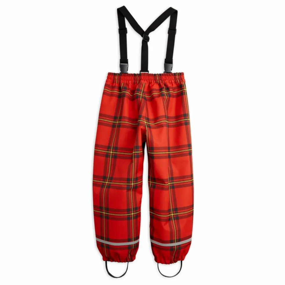 Pantalon à Bretelles Edelweiss Fibres Recyclées | Rouge