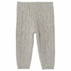 Pantalon à Torsades Cachemire | Gris