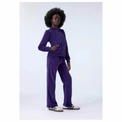 Pantalon Adoria Coton Bio | Violet