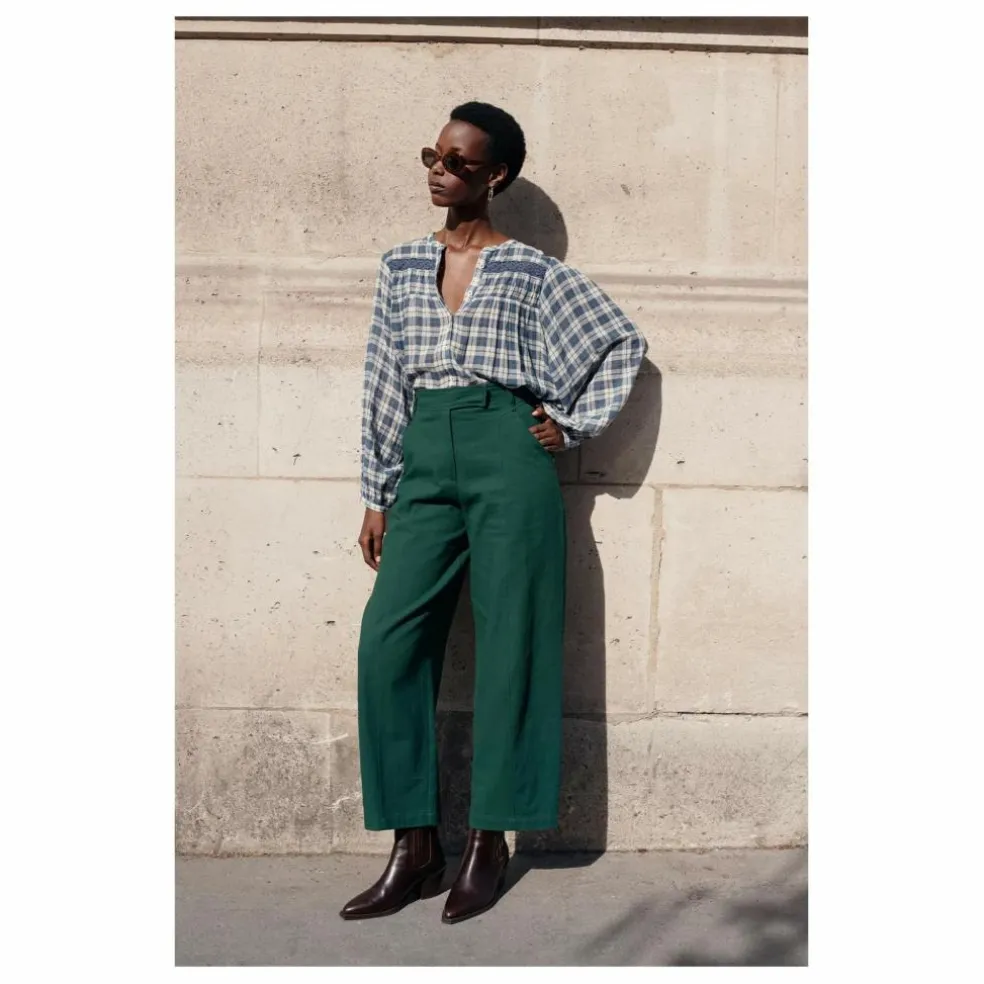 Pantalon Almosi - Collection Femme | Vert émeraude