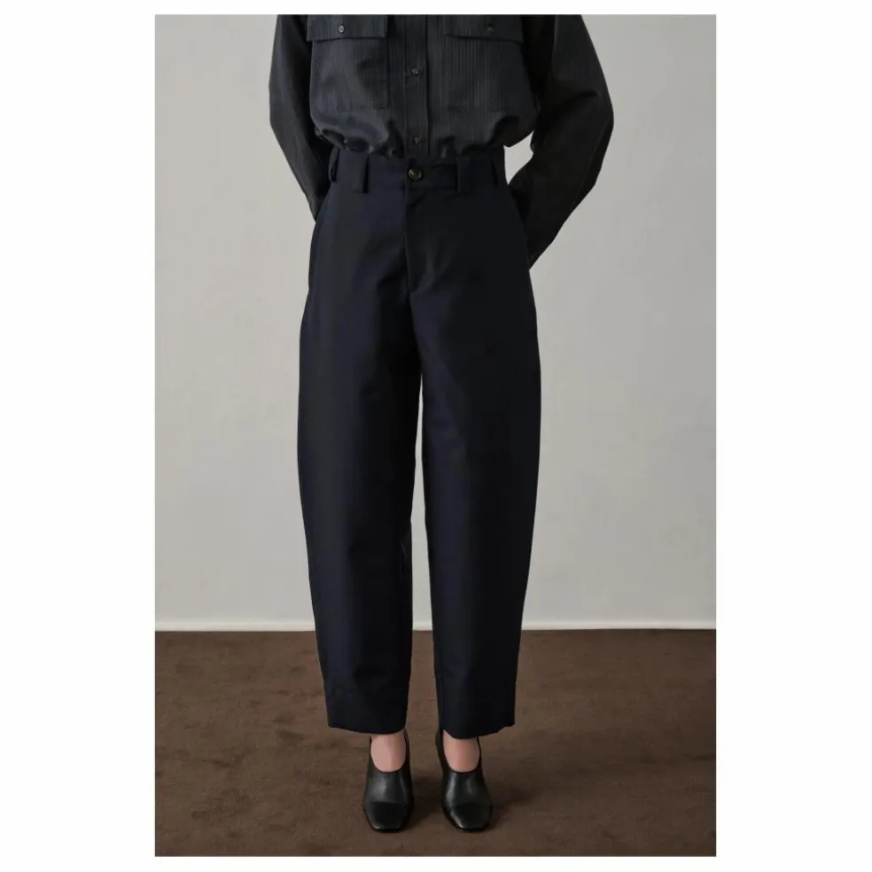 Pantalon Alouette Laine Vierge | Bleu marine