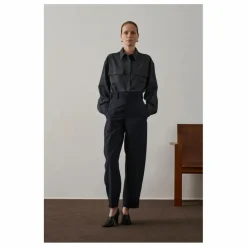 Pantalon Alouette Laine Vierge | Bleu marine