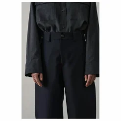 Pantalon Alouette Laine Vierge | Bleu marine