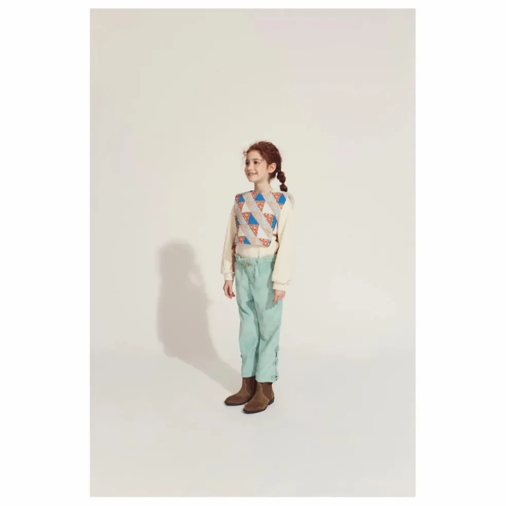 Pantalon Arielle Volants | Vert d'eau