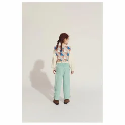Pantalon Arielle Volants | Vert d'eau