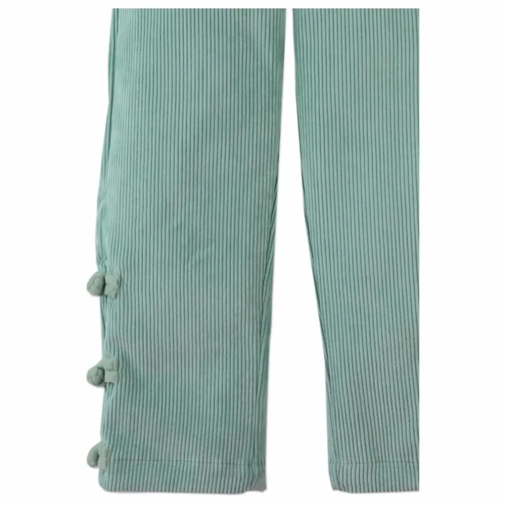 Pantalon Arielle Volants | Vert d'eau