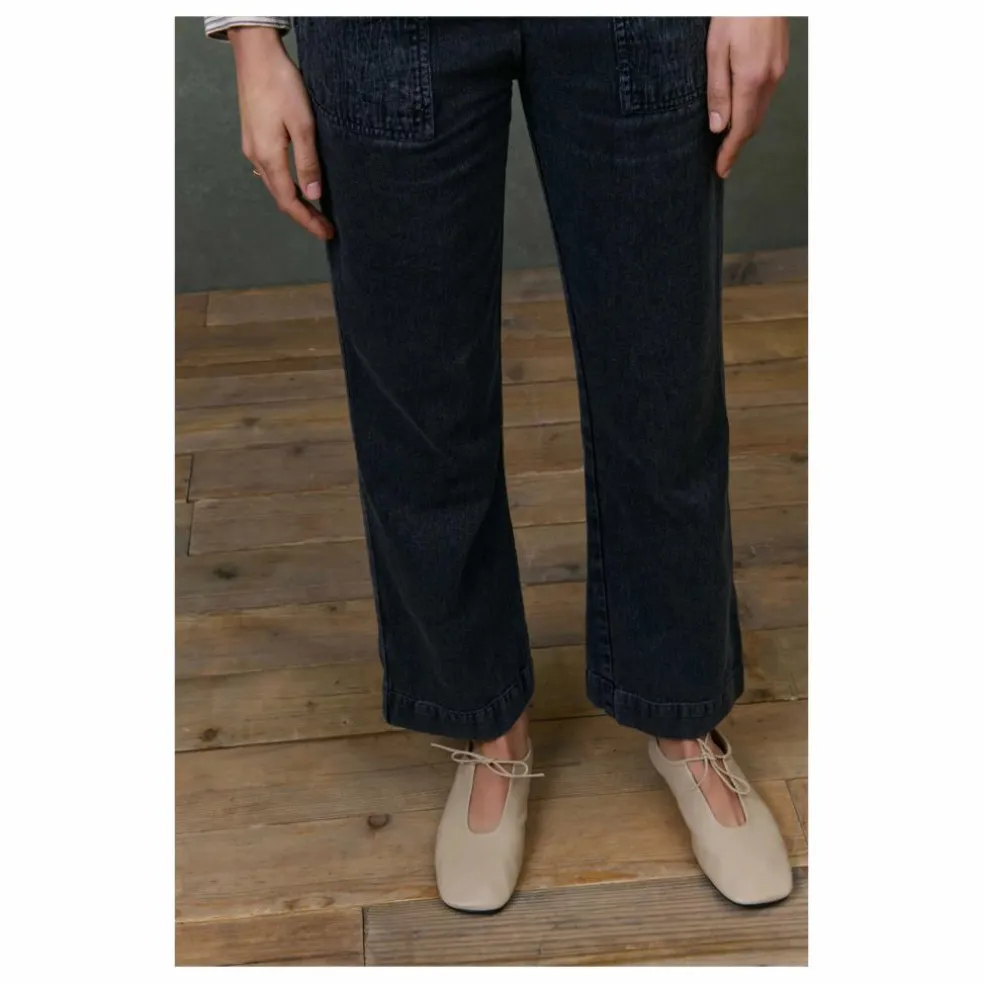Pantalon Arlovie Coton Bio - Collection Femme | Charbon