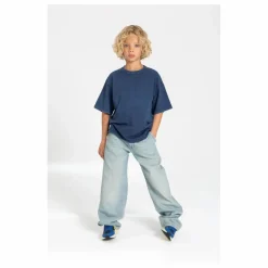 Pantalon baggy HAMMER Bleu sale délavé | Bleu délavé