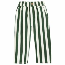 Pantalon Baggy Rayures | Vert