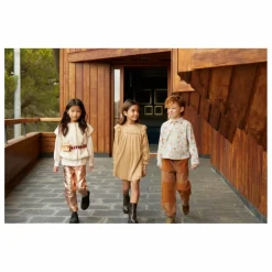 Pantalon Ballon Métallique | Rose pêche