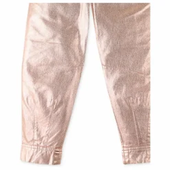 Pantalon Ballon Métallique | Rose pêche