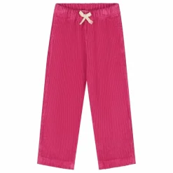 Pantalon Beau Velours Côtelé Bio | Rose fuschia