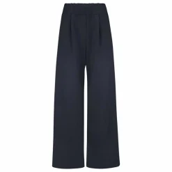 Pantalon Benji Rayé | Bleu foncé
