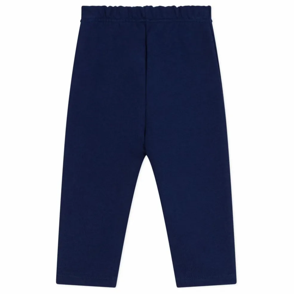 Pantalon Beon Molleton Bio | Bleu marine