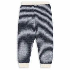 Pantalon Berle Rayé Laine | Bleu