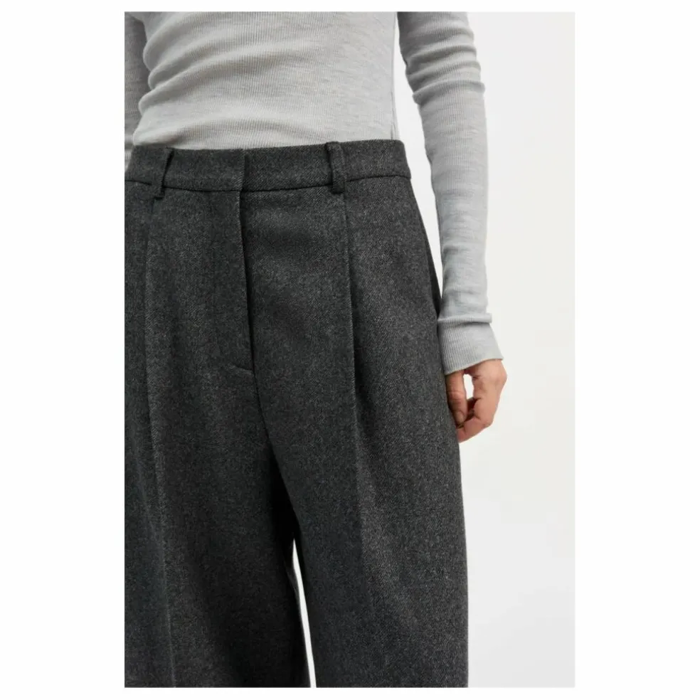Pantalon Bob Laine Recyclée | Gris foncé