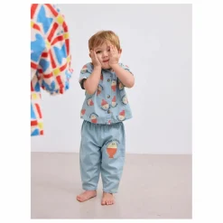 Pantalon Bobo Denim Léger | Bleu ciel
