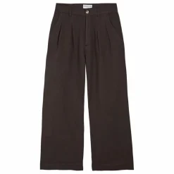 Pantalon Brady Lin et Coton | Gris anthracite