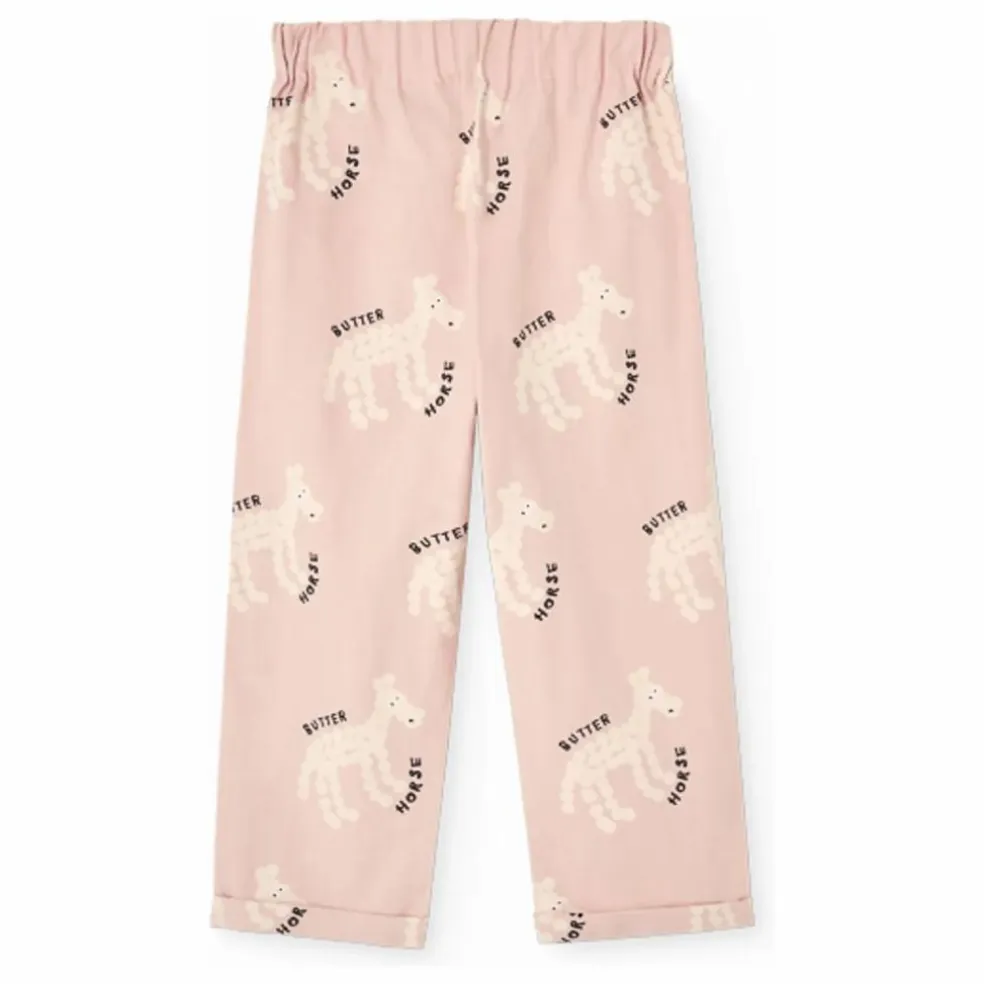 Pantalon Camel | Rose pâle
