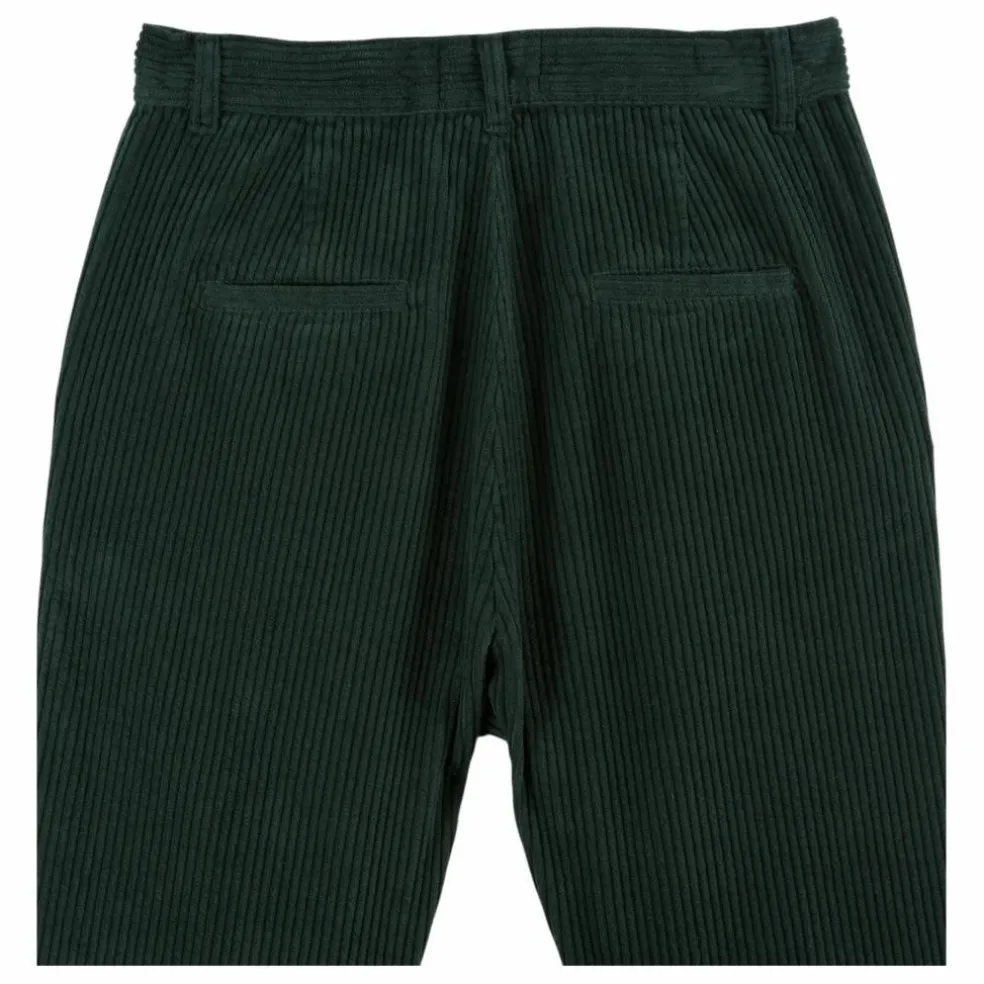 Pantalon Canelle Velours | Vert foncé