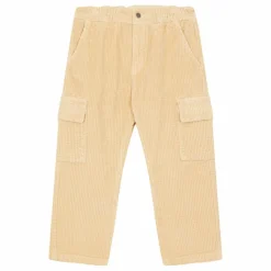 Pantalon Cargo Garçon Velours Cotelé | Mastic