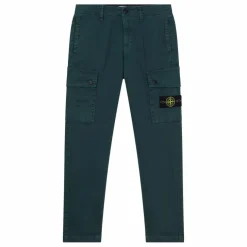 Pantalon Cargo Logo | Bleu pétrole